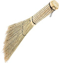 PRETYZOOM Small Corn Broom with Short Handle Handcrafted Whisk Broom for Easy Cleaning of Dust Dirt and Debris Bedrooms Sofas Carpets and Cars Portable Mini Sweeping Tool