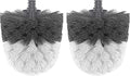 MR.SIGA Premium Toilet Bowl Brush Replacement Head, 2 Pack