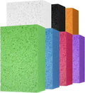 Cleaning and Washing Sponges,7 Pack Extra Thick Heavy Duty Sponge Multi-Purpose for Kitchen Bathroom Bike Boat Car, Large Size Sponges 4" X 6" X 2" (Mixed Color)