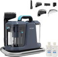 Portable Carpet & Upholstery Spot Cleaner, Compact Strong-Suction Machine with Scrubbing Brush, Removes Pet Stains, Spills & Dirt from Sofas, Stairs, Rugs, Mattresses & Car Interiors