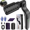 Electric Grill Brush, Rechargeable Grill Cleaner for Outdoor Grill with 3-Speed Power Motor & Stainless Steel Head- 180°Adjustable, Automatic Grill Cleaning Brush for Gas/BBQ Grates & Griddles
