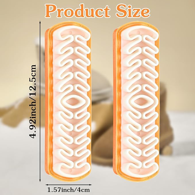 2 Pcs Suede Brush for Shoes, Soft Suede Eraser Nubuck Brush Shoe Brush Cleaner Suede Cleaning Brush Shoe Cleaner for Bags, Purse, Jacket, Stain Eraser