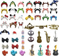 Rubber Duck Accessories 49PCS - Decorations for Rubber Duck - Cute Accessories for Rubber Duck DIY (Stick On)