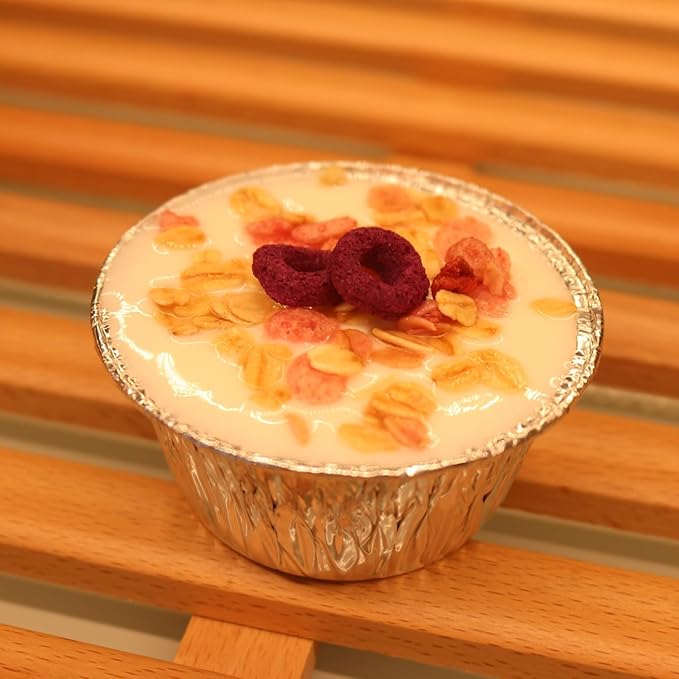 Aluminum Foil Baking Cups 200 Pack, SUPPHOUS 4 Oz Disposable Ramekin Aluminum Cupcake liners, Silver Foil Baking Cups Muffin Liners for Cupcake, Baking, Egg Tart, Pudding, Creme Brulee