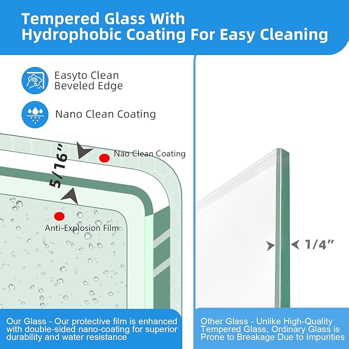 Frameless Shower Door,56-60" W x 74" H Double Sliding Shower Doors with Soft Close System,5/16" (8mm) SGCC Tempered Clear Glass Shower Door,Explosion-Proof Film Nano Coating,Brushed Gold