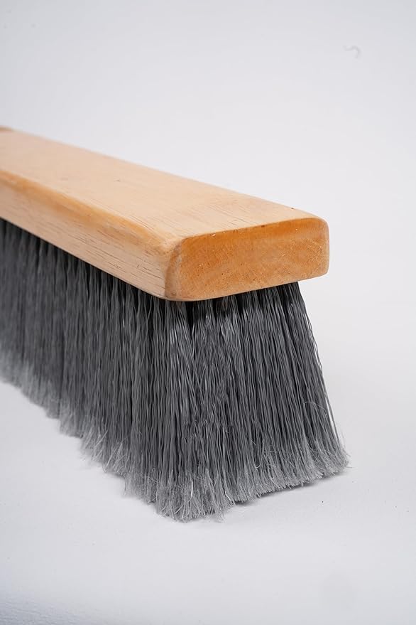 24" Grey Flagged Push Broom