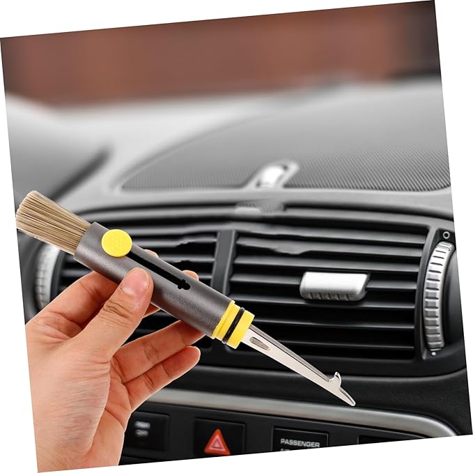 Car Air Vent Cleaning Brush Lightweight Interior Detailing Brush for Automotive Air Conditioner for Tight Spaces Durable Design for Long Term Use for Car Owners