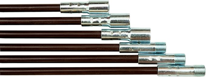 Rutland KRK-18 Fiberglass Chimney Brush Rod Kit