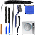 7 Pack Dryer Vent Cleaner Kit,Flexible Dryer Lint Brush Vent Cleaner，Dryer Cleaning Brush Vent Cleaner, Refrigerator Coil Cleaning Brush Clothes Trap Duct Remover, Household Cleaning Tools