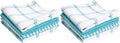 T-Fal Premium Waffle Dish Cloths: Highly Absorbent,Super Soft Long Lasting - 100% Cotton,12"x13" Flat Waffle Dish Towel for Cleaning & Drying Dishes,Breeze,(Pack of 8)