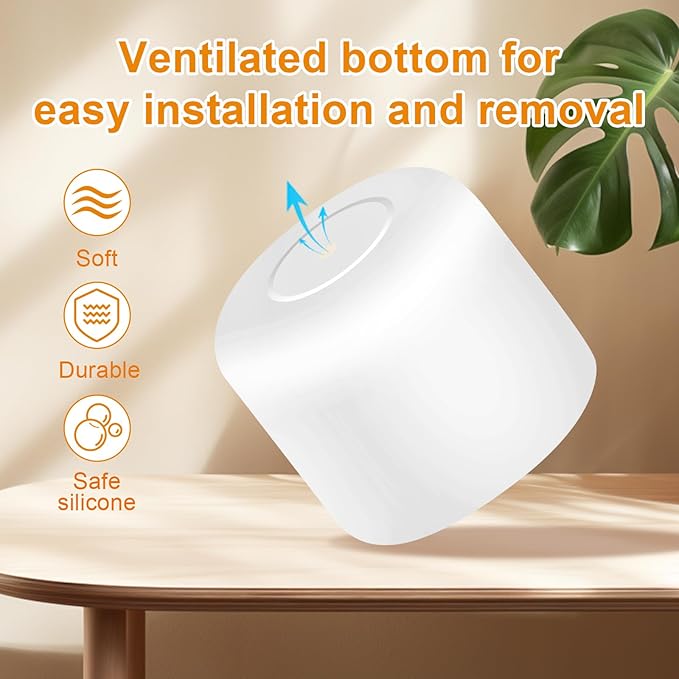 ( 2pcs)Silicone Water Bottle Boot and Bottle Drying Rack Compatible with Owala 32oz,Bottom Bumper Protector/Anti-Slip/Prevent scratches/Drying Rack Saves Space/Compatible with FreeSip Bottles,White
