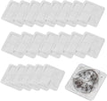 Disposable Shower Drain Hair Catcher, Disposable Hair Drain Stickers Drain Mesh Cover Bathroom Shower Drain Protector for Bathroom Laundry Kitchen Sink for Human and pet Hair (30)