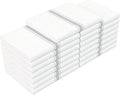 RIVERSTREAM Dish Towels - (Gray, 15-Pack) 100% Cotton, 14 x 25 Inches, Super Absorbent, Reusable Cleaning Kitchen Dish Towels Set