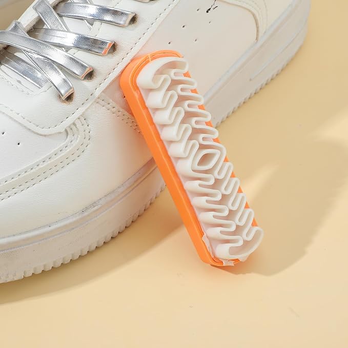 2 Pcs Suede Brush for Shoes, Soft Suede Eraser Nubuck Brush Shoe Brush Cleaner Suede Cleaning Brush Shoe Cleaner for Bags, Purse, Jacket, Stain Eraser