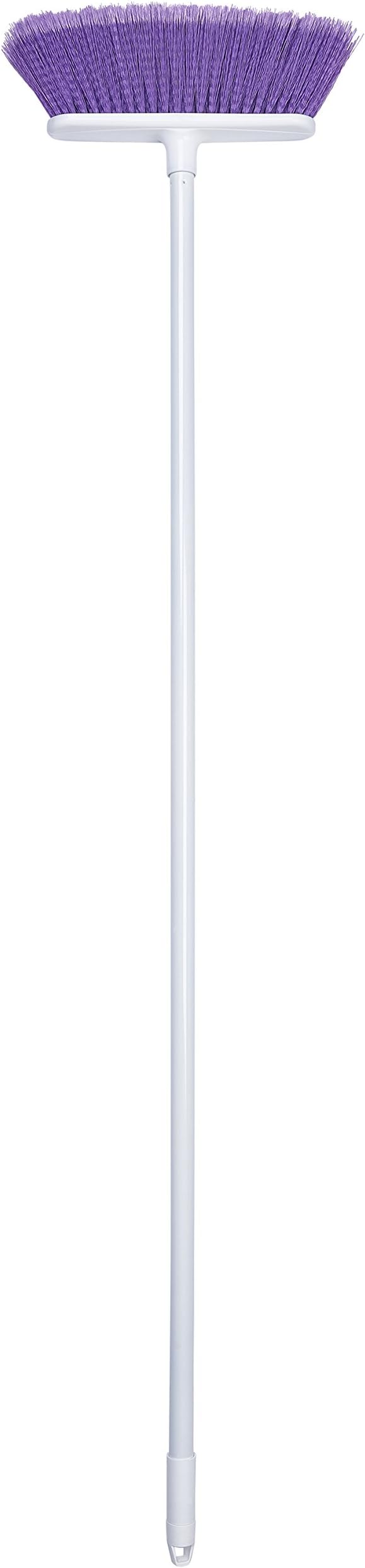 The Original Soft Sweep Magnetic Action Broom - 4 Brooms - Purple, Pink, Blue, Yellow