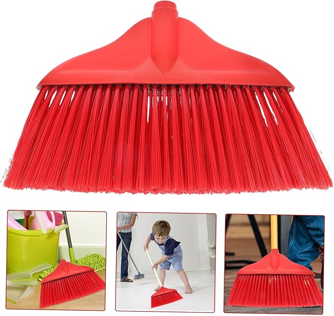 Ergonomic Handle Broom Head for Home Mini Sweeper Replacement for Carpet