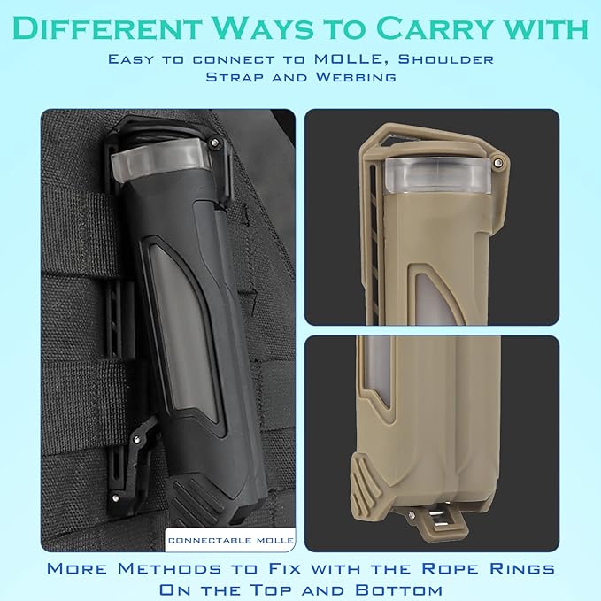 Battery Storage Box 2-Hole Waterproof Battery Case for 18650/AA/AAA/CR123 Batteries