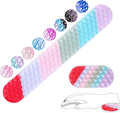 Gel Mouse & Keyboard Wrist Rest Set,Wrist Rest for Computer Keyboard,Mouse Wrist Support,Pain Relief,Cool Touch,Non-Skid