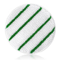Tioncy 17 Inches Synthetic Carpet Bonnet Scrubber Brush Carpet Bonnets Pads Commercial Grade Rug Scrubber Abrasion and Absorbency with Cleaning Strips