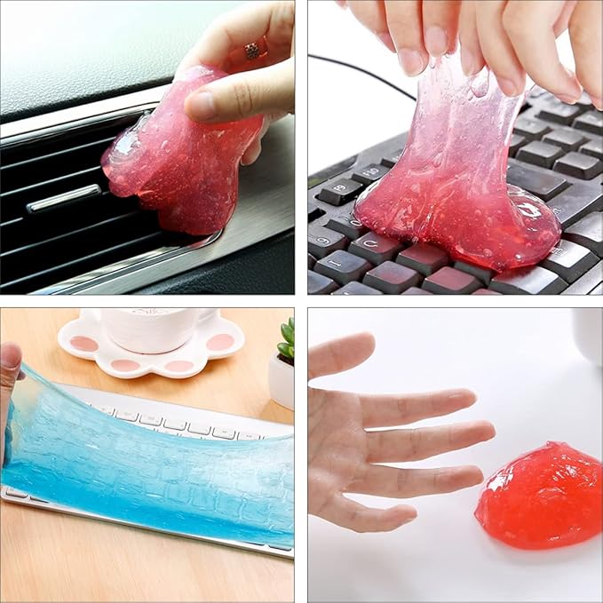 20pcs Detailing Cleaning Gel Keyboard Cleaning Mud Computer Dust Remover Supply