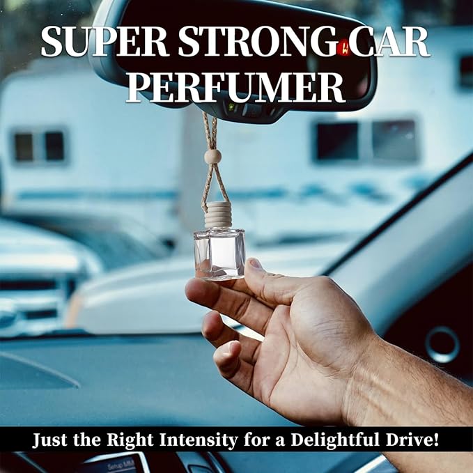 2- Pack Tranquil Breeze Car Air Freshener Hanging Long Lasting Car Scent Essential Oil Diffuser Car Perfume Inspired Fragrances for Men and Women by VUTOLLOSA