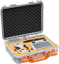 Hard Case for DJI Mini 3 Pro/3/Mini 4 Pro, Waterproof Pressure Resistant Carrying Case Accessories - Fits Latest for DJI RC 2/RC (Only Case)