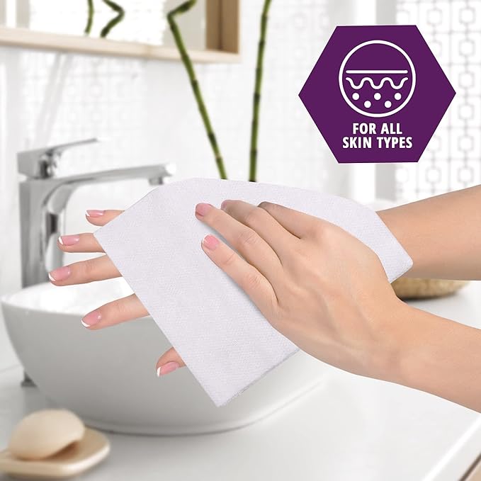 MED PRIDE Ultra Soft Disposable Medical Paper Towels, Dry Cloths for Your Body, Disposable Hospital Wash Cloths, Unscented, 12.5''X11'', 90 Pack