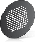 Shower Drain Cover, Shower Drain Hair Catcher Snap-in Replacement Strainer, Matt Black Round Grate, Drain Protector Designed for 4.25" D Standard Round Shower Drains