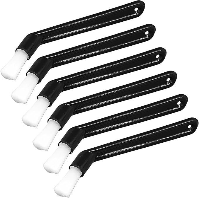 6Pcs Espresso Machine Cleaning Brush, Nylon Cleaner Brush for Cleaning Espresso Machines, Grinders