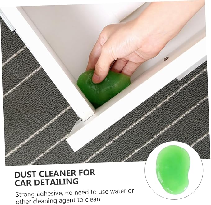 Housoutil Keyboard Cleaning Gel for Computer and Laptop 20 PCS Dust Remover Gel for Electronics Detailing Cleaning Non-Toxic and Reusable Random Color