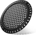 Shower Drain Hair Catcher/Strainer/Cover/Filter/Trap, Weighted Metal Hair Trap Stopper Sink Drain Protector Black