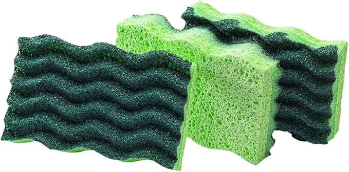 Libman 1077 Baked-On and Tough Jobs Sponges (3-Pack)