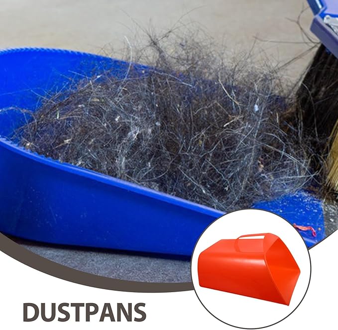 VOSAREA Handheld Dust Pan for Home Cleaning, Portable Small Plastic Dustpan with Handle, Versatile Desktop Garbage Collector for Office and Kitchen Use