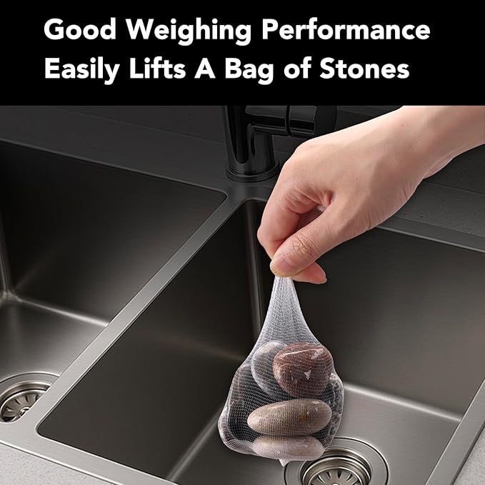 450 PCS Kitchen Sink Strainer Mesh Bag Suitable for Various Sizes of Sink Strainers, Disposable Sink Net Strainer Filter Bags for Sink Drain for Collecting Kitchen Food Waste Leftover Garbage