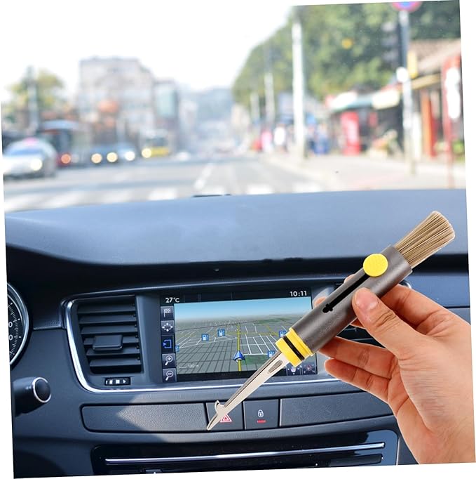 Car Air Vent Cleaning Brush Lightweight Interior Detailing Brush for Automotive Air Conditioner for Tight Spaces Durable Design for Long Term Use for Car Owners
