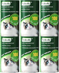 Fedicelly Lint Rollers Pet Hair Extra Sticky Refills,Mega Value Set 600 Sheets for Cat and Dog Hair Removal,100 Sheets Per Roller (Pack of 6)