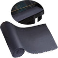 Piano Keyboard Anti-Dust Cover High Technology Fabric Key Cover Cloth Fit For Upright Piano, Electric Piano & Grand piano (Dark blue) (Black)