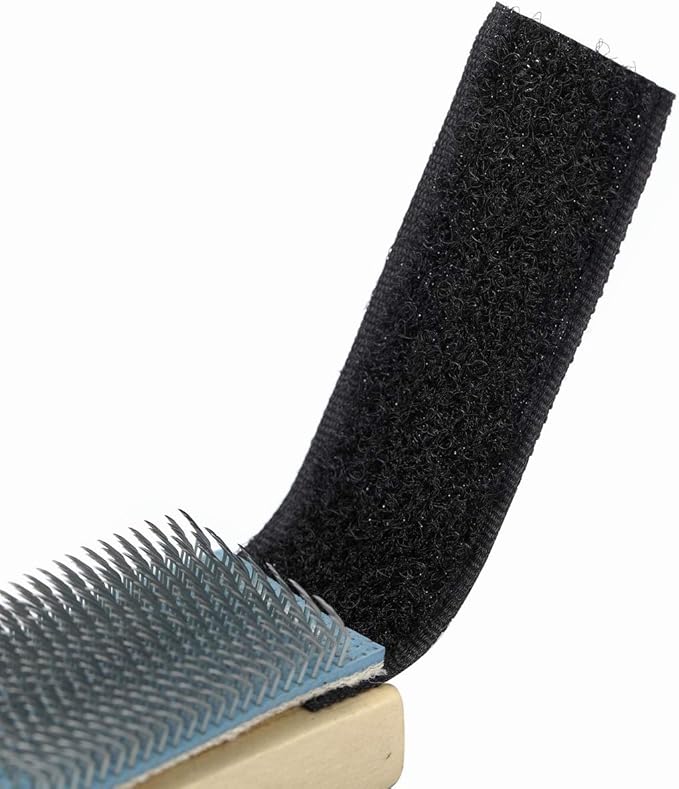 BinaryABC Dance Shoes Brush,Shoes Cleaner Brush,Suede Sole Wire Shoes Wood Cleaning Brush Cleaners 2Pcs