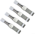 4-Pack AC Fin Comb Straightener – Air Conditioner Cleaner Tool for Condenser & Evaporator Coils, Includes Coil Brush for AC Unit Maintenance & Radiator Cleaning