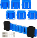 Battery Mount Holder Compatible for Kobalt 24V Max Batteries, Wall Mounts Hanger Fit for KB624-03 KB524-03 KB424-03 KB224-03, Organize Garage/Workshop/Work Truck(6 Pack, w/24 Screws, No Battery)