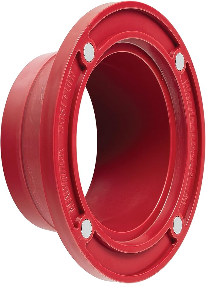 Woodpeckers MagQuick Magnetic Dust Ports – Magnetic Dust Collection Fittings, Dust Collector Connector for Quick 4" Dust Hose Changes – Made in USA MGQ-DC