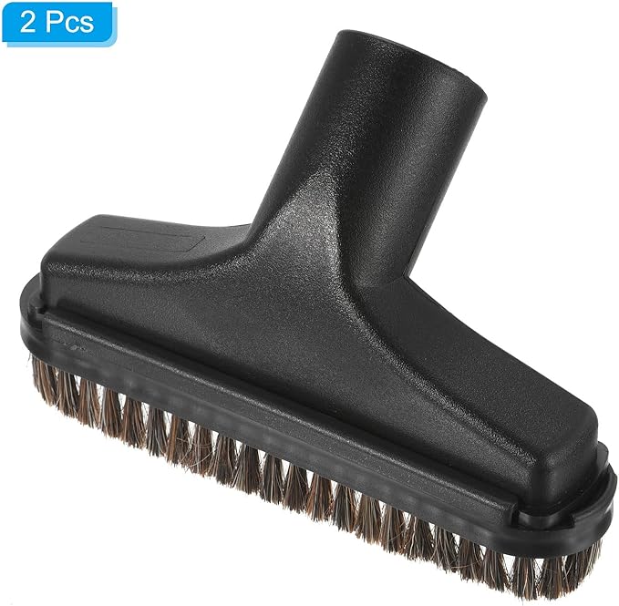 PATIKIL Vacuum Cleaner Hose Brush Attachment, 2 Pack 32mm 1-1/4 Inch Rectangle Vacuum Cleaner Hose Brush Replacement for Floor Carpet