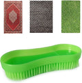 Today - Stiff Hand Brush for Carpet and Textile Surfaces – Durable Plastic Bristles Scrubbing Brush – Made in Italy – Ideal for Rugs and Carpet Fibres