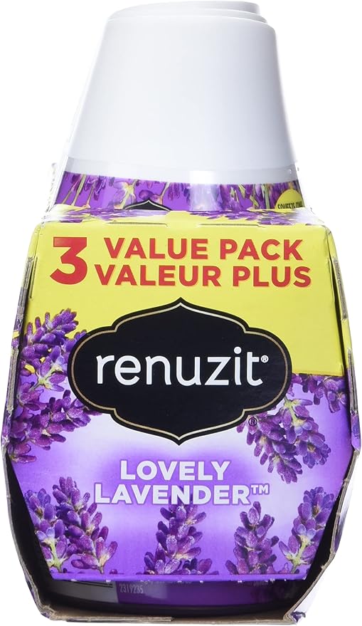 Renuzit Lavender Gel Air Freshener - 7oz/3ct