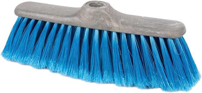 Donatella Indoor Broom for All Home Floors, with Microfeathered Bristles, Lightweight and Versatile, Random Colour