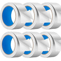 Thicker Silver Aluminum Foil Tape for ductwork, 2-inch x 393 Feet, 3.9 mils High-Temperature Sealing & Patching, Heavy Duty HVAC Tape for Air Ducts Vents, Metal Repair, Exhaust Pipe, AC Dryer, Furnace