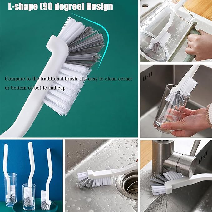TuTuYa 10PCS Crevice Cleaning Brush Set, Gap Cleaning Brushes for Groove, Window, Gap, Tiles, Bathroom, Faucet, Sink, Stove, Cup ﻿ ﻿ ﻿ ﻿ ﻿ ﻿ ﻿