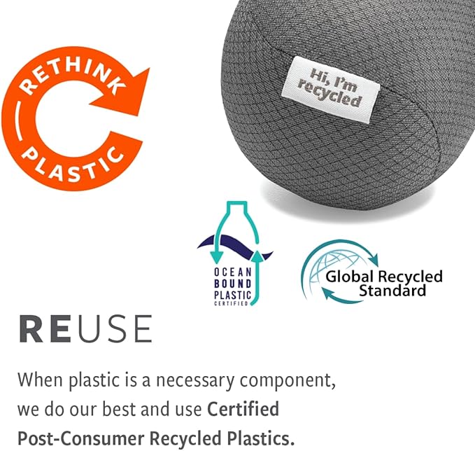 Full Circle Renew, Streak-Free Glass Cleaning Cloths, Recycled Microfiber, Perfect for Eyeglasses and Mirrors, Set of 2