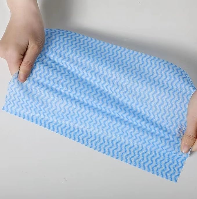 KLEENDOL200 Sheet Disposable Cleaning Cloths Disposable Dish Cloths Paper Towels Reusable Household Cleaning Towel 2 Rolls