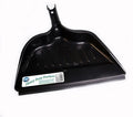 CleanX 2033X Heavy Duty Wide Dustpan with Rubber Lip, 14 Inch Width, Black